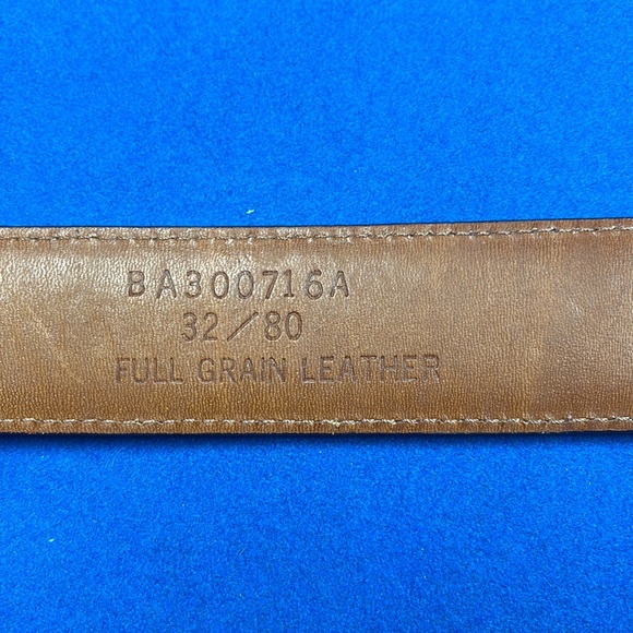 Bill Adler studio men’s leather tooled belt - Picture 4 of 5